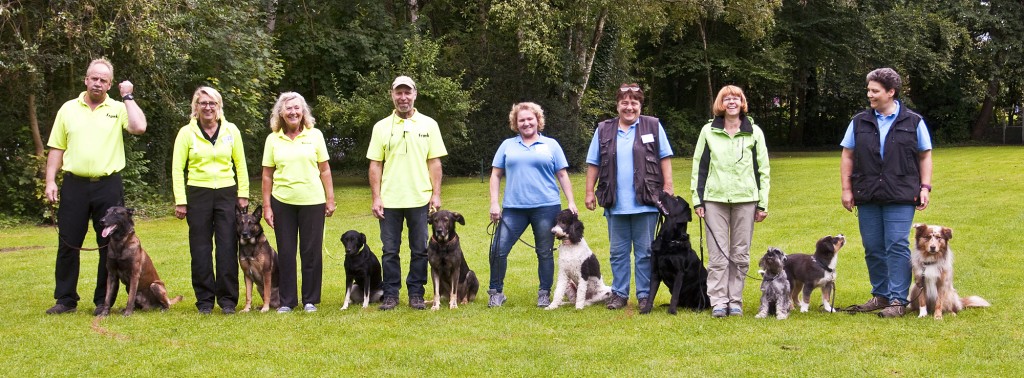 von links nach rechts:  Frank Unterberg, Melanie Unterberg, Marion Gansel, Frank Lessig, Bettina Hoffmeister, Petra Reibe, Christa Kusche, Gabriele Wiegard